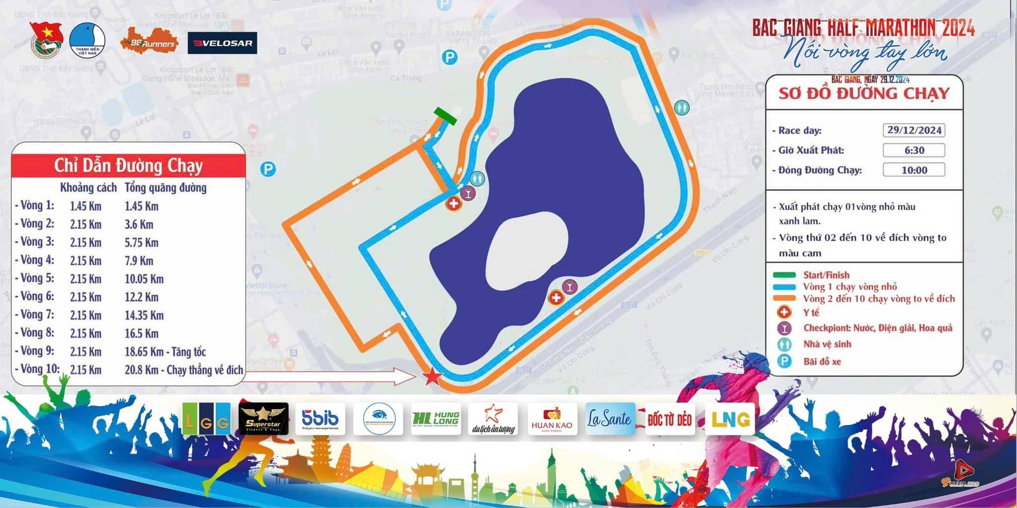 Bắc Giang Half Marathon 2024
